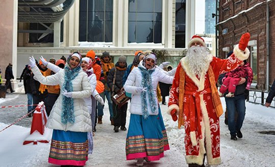 В Екатеринбурге судят Деда Мороза-кришнаита