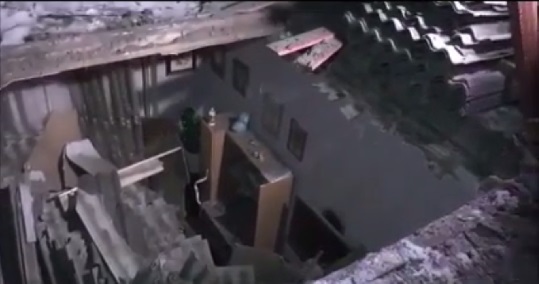 В Екатеринбурге обрушился потолок жилого дома