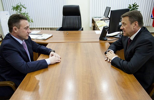 Холманских на фоне слухов об отставке встретился с главой УФСБ
