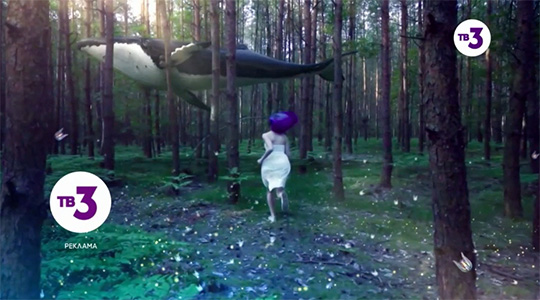 Российский телеканал выпустил заставку с «синим китом»