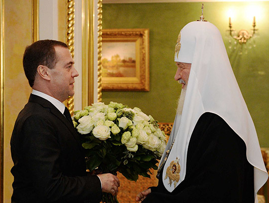 Путин не приехал к патриарху Кириллу в день его рождения