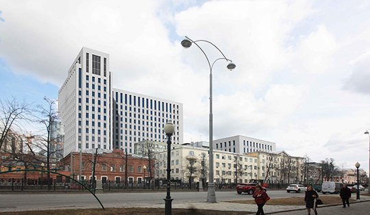 В Екатеринбурге утвердили планировку квартала для нового здания ФСБ