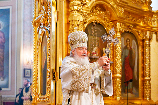 Фото с сайта фотослужбы патриарха Московского и Всея Руси