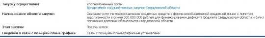 Свердловская область залезет в новые долги для погашения дефицита