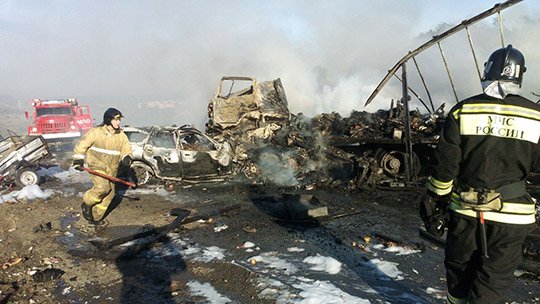 В ДТП на Тюменском тракте заживо сгорел ребенок