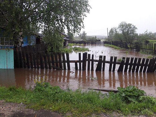 Прокуратура проверяет затопление уральского поселка из-за дождей