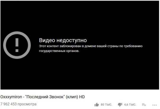 YouTube заблокировал клипы на песню Оксимирона про стрельбу в школе