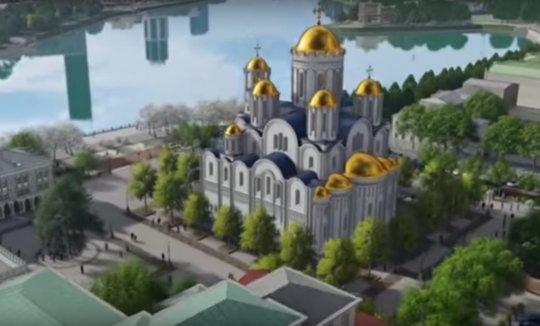 Мэрия Екатеринбурга показала три площадки с храмом святой Екатерины