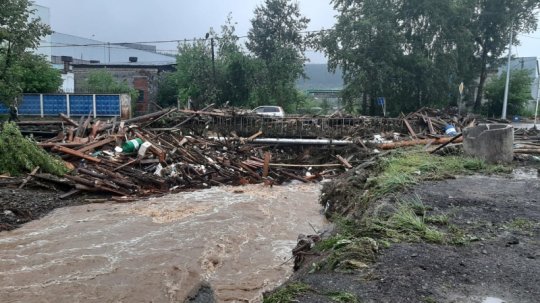 В МЧС заявили об окончании паводка в Нижних Сергах