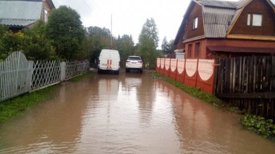 В Нижнем Тагиле объявили об угрозе подтопления из-за дождей
