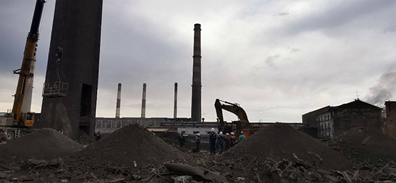 Из-за обрушения на уральском заводе РУСАЛа погиб рабочий