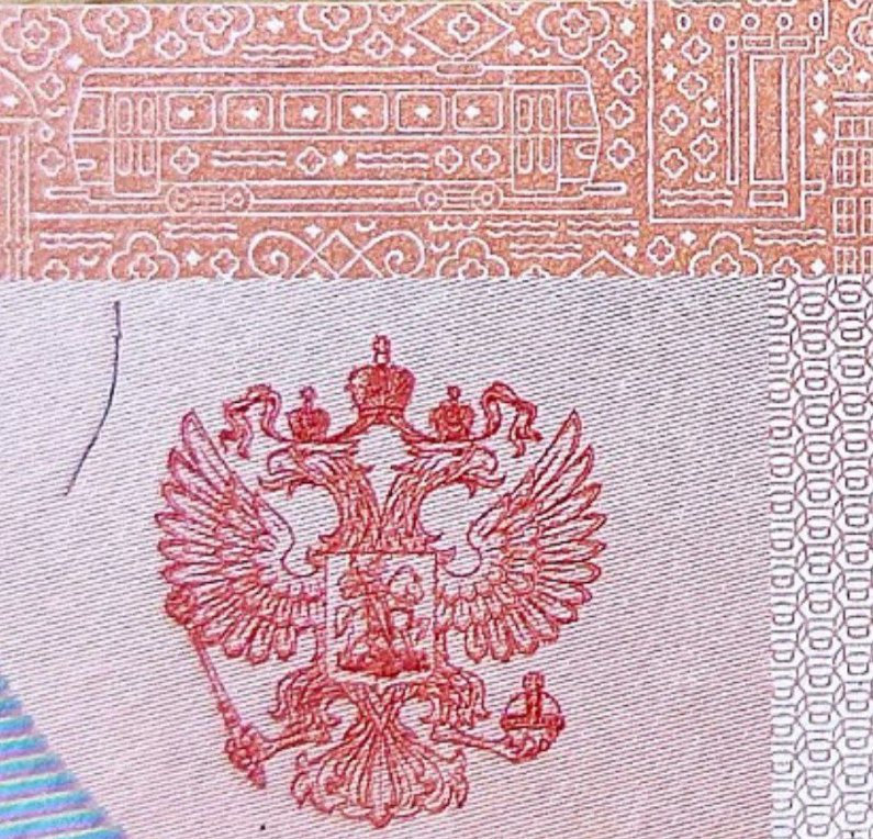 На новой пятитысячной купюре нашли скрытые символы Екатеринбурга