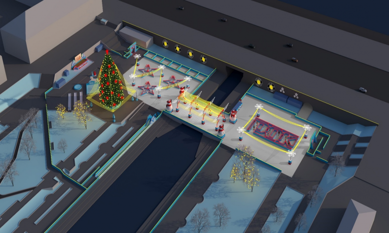 В Екатеринбурге не смогли выбрать строителя для Ледового городка