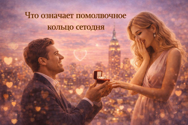 Откуда пошла традиция дарить помолвочное кольцо?