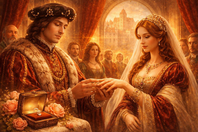 Откуда пошла традиция дарить помолвочное кольцо?