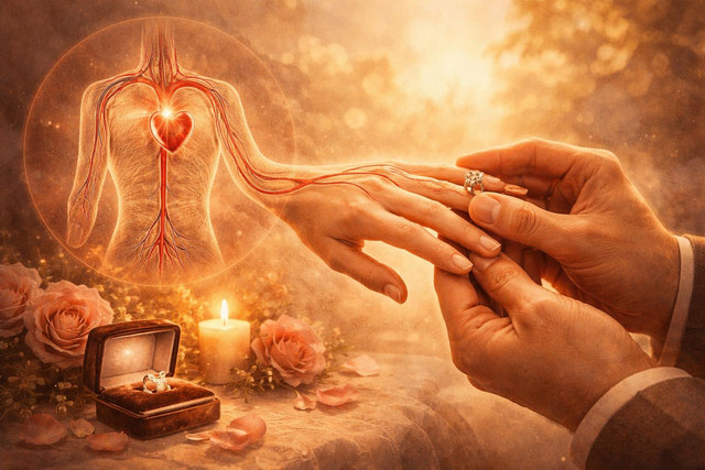 Откуда пошла традиция дарить помолвочное кольцо?