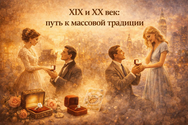 Откуда пошла традиция дарить помолвочное кольцо?