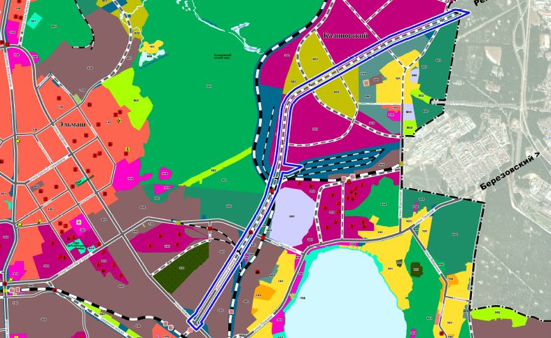 Власти Екатеринбурга отклонили проект новой дороги между Шефской и ЕКАД