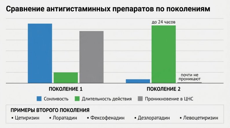 Антигистаминные средства при сезонной аллергии: когда нужны и как выбрать