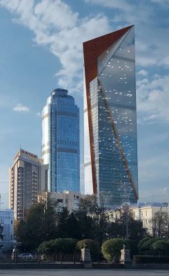 В Екатеринбурге хотят построить небоскреб высотой почти 300 метров